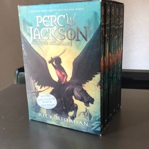 Percy Jackson and the Olympians 5 Book Paperback